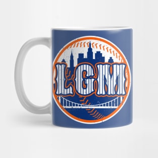 LGM - LET'S GO METS BASEBALL Mug